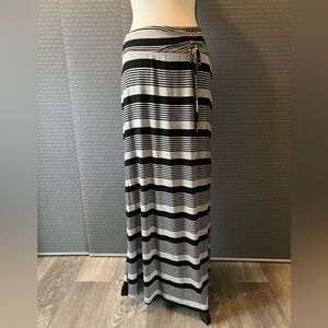 Studio 253 Striped Maxi Skirt